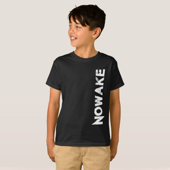 NOWAKE Kids Design T-Shirt (Front Full)