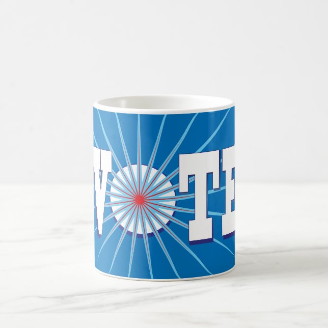 NowPower • Sortez la tasse de VOTE, bleue (Centre)