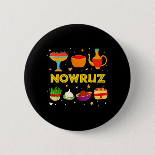 Nowruz Mobarak Iranian Persian New Year Family 2 Inch Round Button