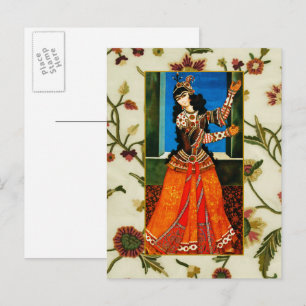 Nowruz Moubarak. Carte postale du Nouvel An perse