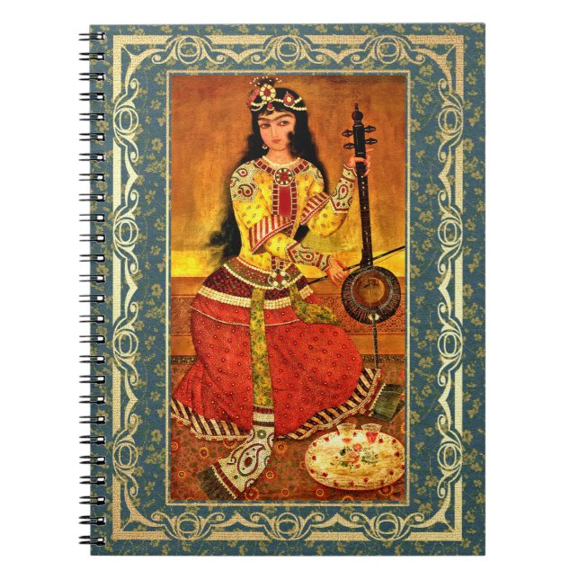 Nowruz Mubarak. Carnets persans de cadeau de (Devant)