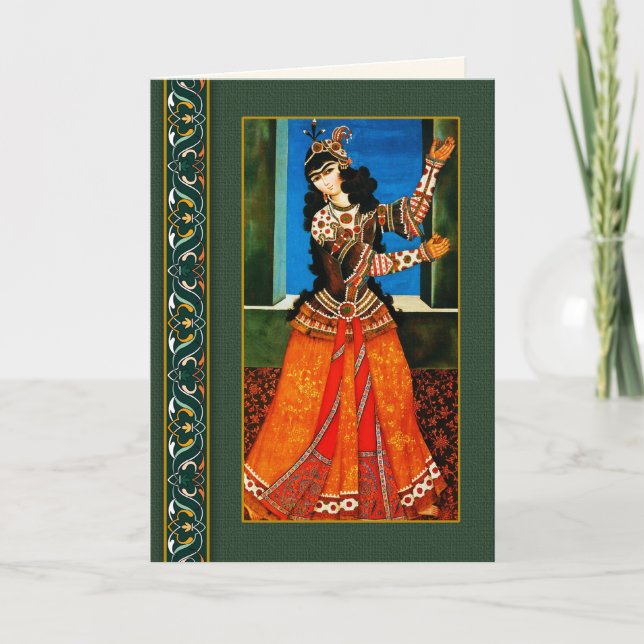 Nowruz Mubarak. Cartes de voeux persanes de (Devant)