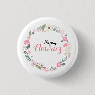 Nowruz Persian Happy Newyear 1 Inch Round Button
