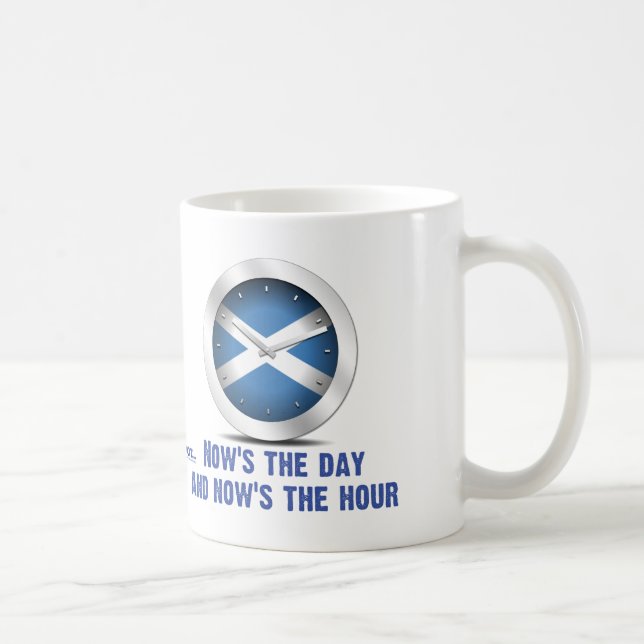 Now's the day coffee mug (Right)