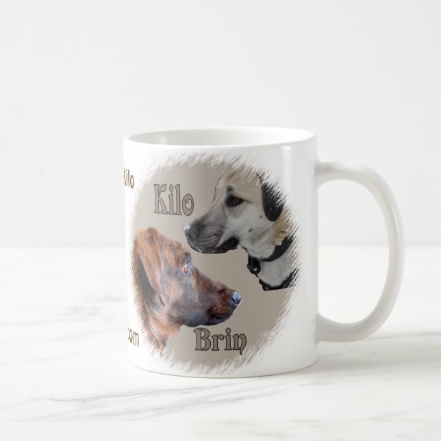 Nowzad Rescue Dogs Brin & Kilo Coffee Mug (Right)