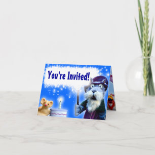 Noyer l'Assistant Invitation d'anniversaire