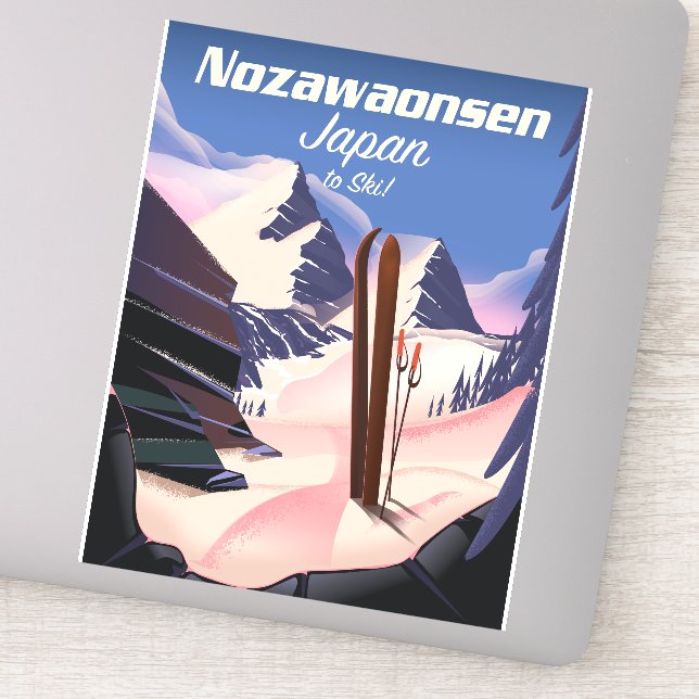 Nozawaonsen Japan to ski (Detail)