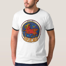 NP Aries Men's Basic Ringer T-Shirt