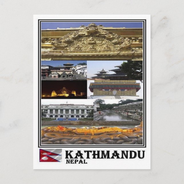 NP Nepal - Kathmandu - Postcard (Front)