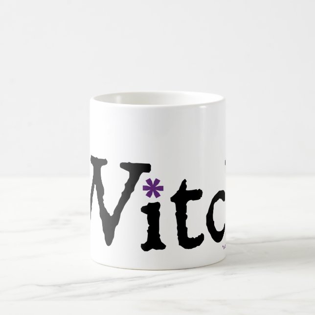 NP Witch 11 oz Mug blanc classique (Centre)