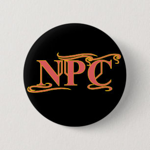 NPC Do Not Maim Rob or Kill Funny RPG 2 Inch Round Button