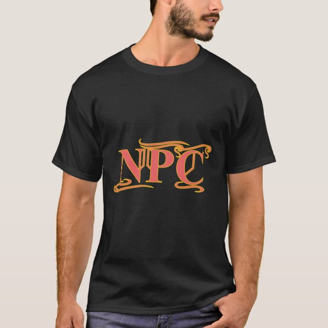 NPC Do Not Maim Rob or Kill Funny RPG T-Shirt (Front)