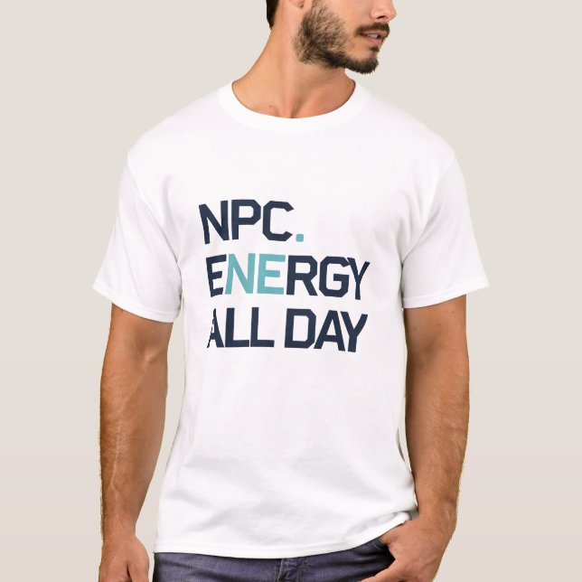NPC Energy All Day T-Shirt (Front)