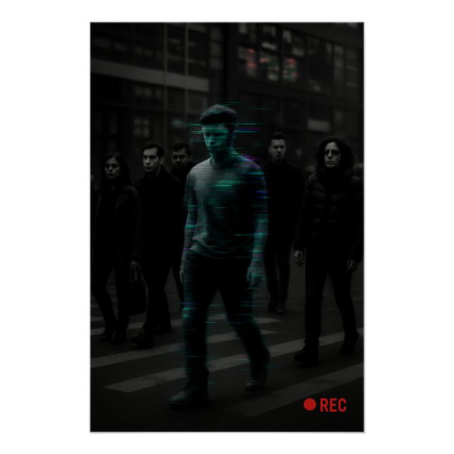 NPC Hunt - Target Glitch Captured Poster (Front)
