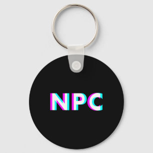Npc Meme - Non Player Character 2 Keychain