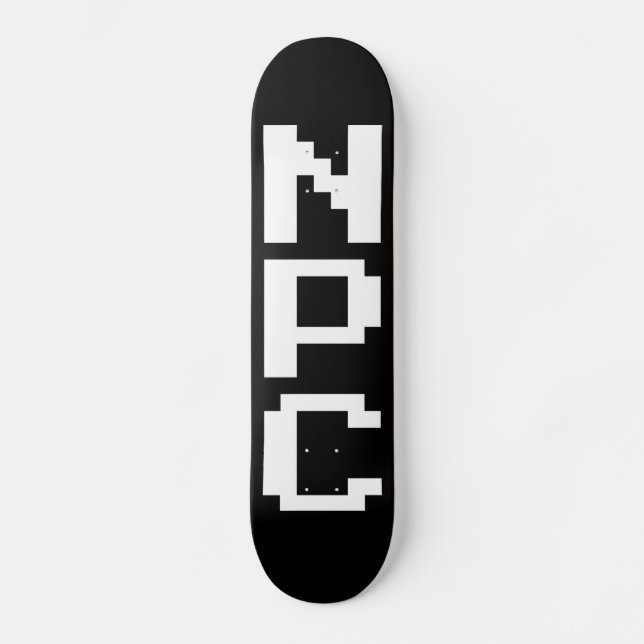 NPC - Non Playable Character Skateboard (Front)