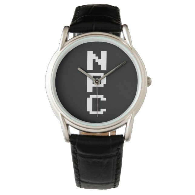 NPC - Non Playable Character Watch (Front)