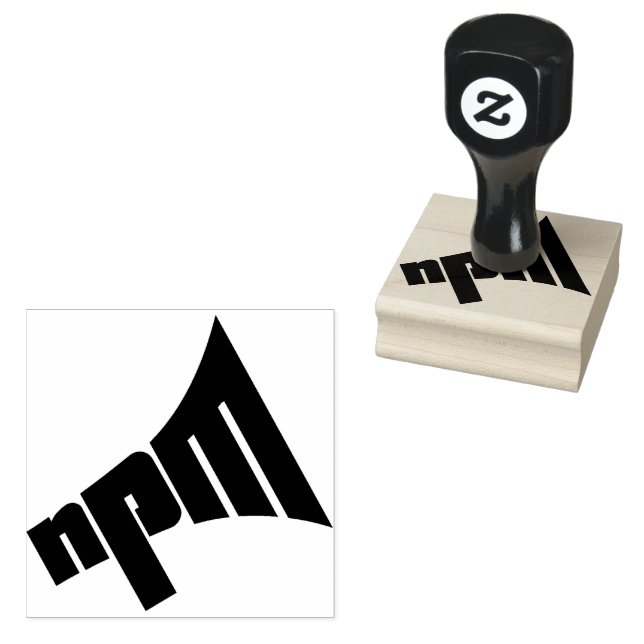 NPM 2" Stamp with Handle  (Stamped)