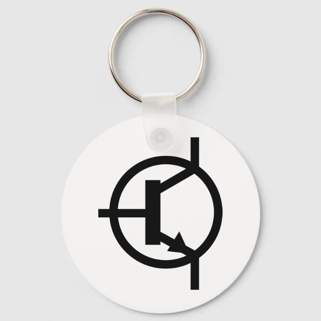 NPNTransistor Keychain (Front)