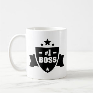Nr 1 Boss Coffee Mug