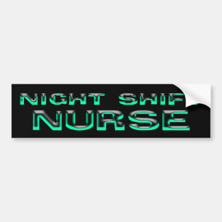 NS NURSE BUMPER STICKER