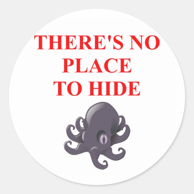 nsa classic round sticker (Front)