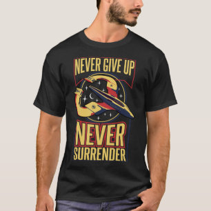 NSEA Protector Never Give Up Never Surrender v2 Es T-Shirt