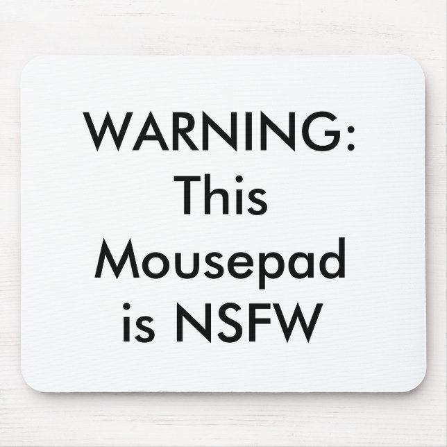 NSFW Mousepad (Front)