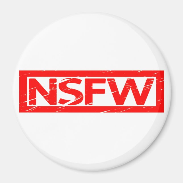 NSFW Stamp Magnet (Front)