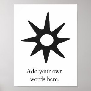 NSOROMMA   Symbol of Guardianship Poster