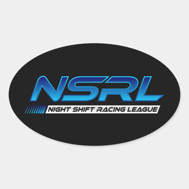 NSRL - Autocollant ovale (Devant)