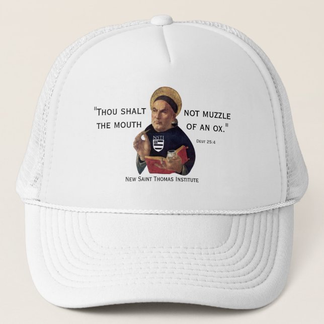 NSTI "Don't Muzzle an Ox" Trucker hat (Front)