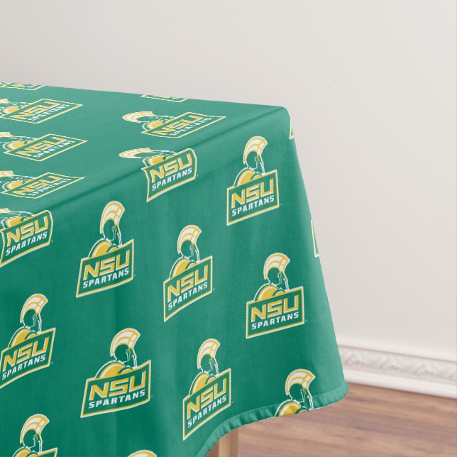 NSU Spartans Graduate Tablecloth (In Situ)