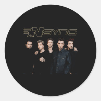 Nsync Official Do Your Thing Classic Round Sticker