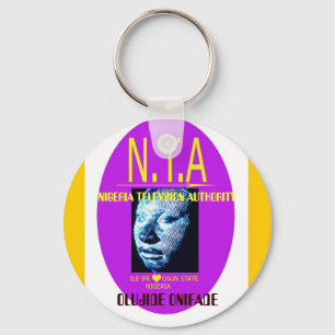 NTA ILE IFE copy, NIGERIA TELEVSION AUTHORITY ,... Keychain