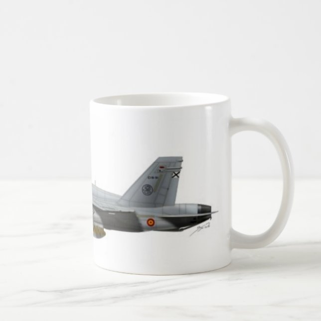 NTM08 EF-18A Spain Air Force Coffee Mug (Right)
