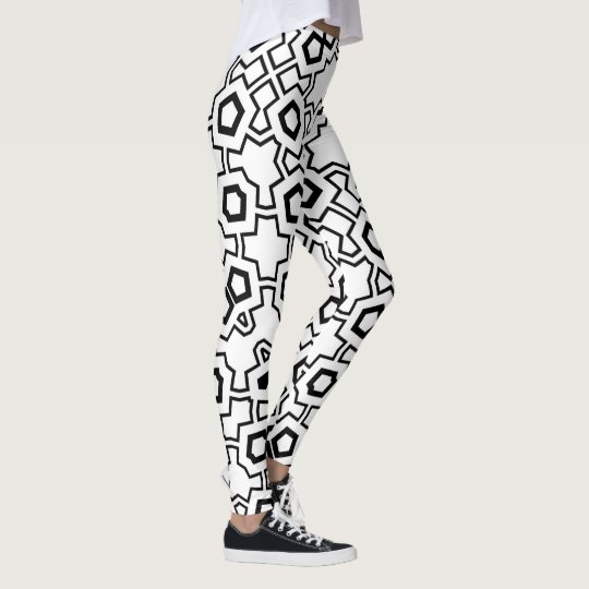 NTPD5550P215849 Geometric Print All Over Leggings