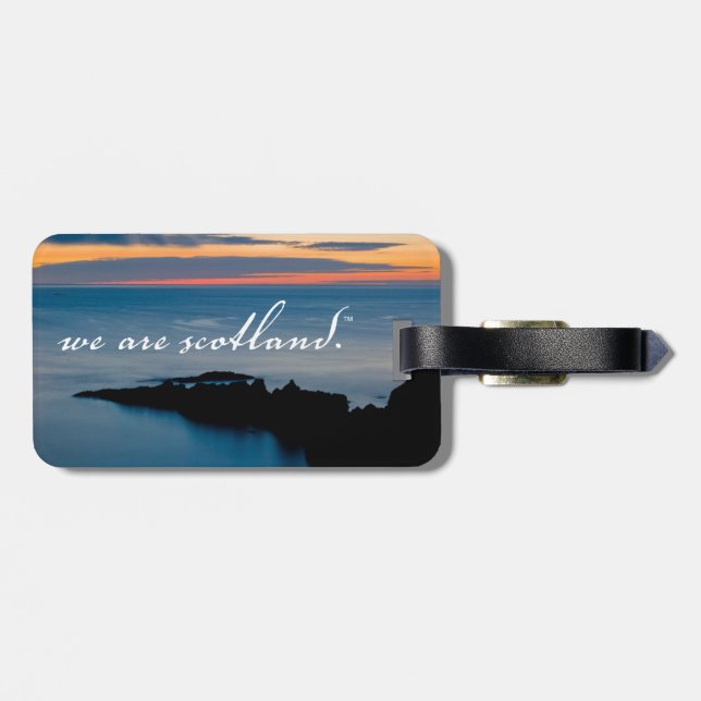 NTSUSA - We Are Scotland - Luggage Tag (Back Horizontal)