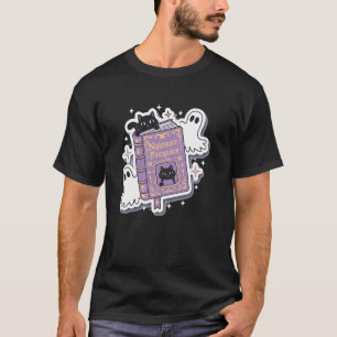 Nu Goth Cat Ghost T-Shirt