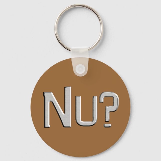 Nu Keychain (Front)
