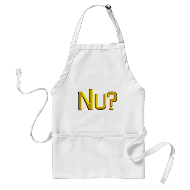 Nu? Standard Apron (Front)