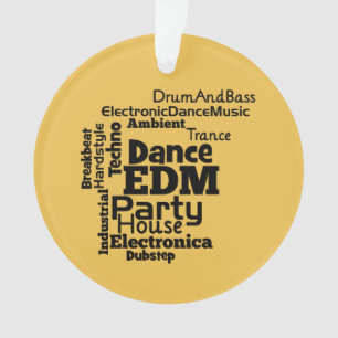 Nuage de mots de l'EDM Dance Party