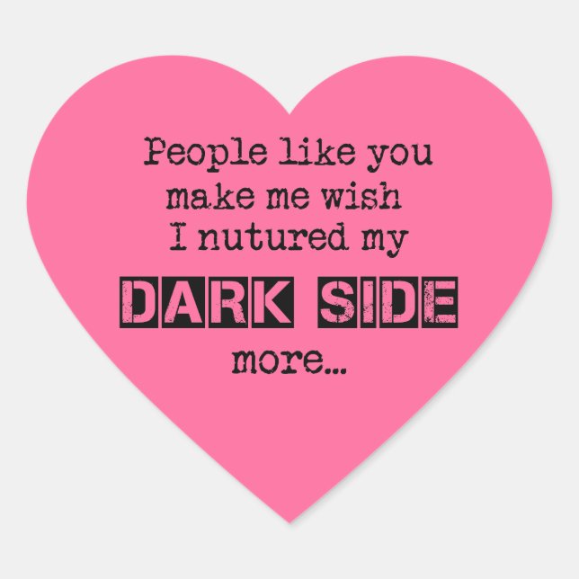 Nuage Mes Stickers Coeur foncé (Devant)