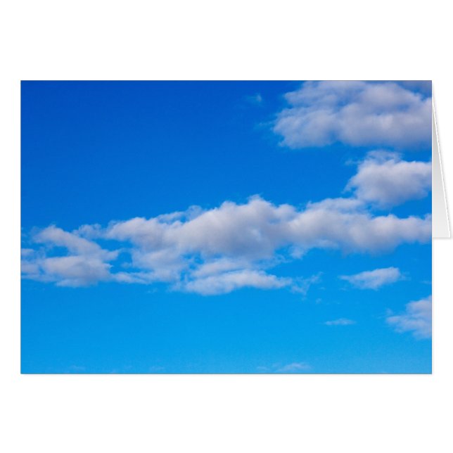 nuages cumulus sur l'ouest de l'Antarctique (Devant horizontal)