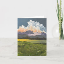 Nuages dans la nature