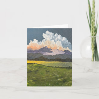 Nuages dans la nature