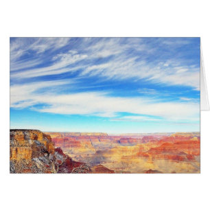 Nuages de l'Arizona de canyons grands