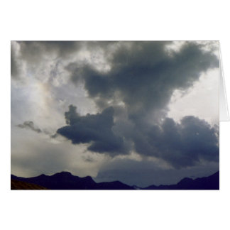 Nuages de tempête au-dessus des Rocheuses