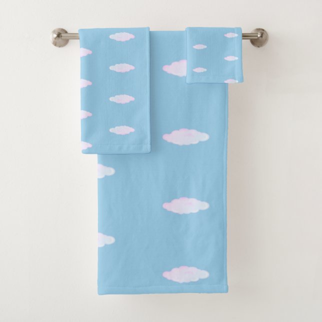 Nuages mignons sur Turquoise (En situation)