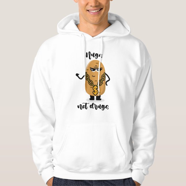 Nuages pas Sweat - shirt à capuche de drogues (Devant)